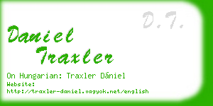daniel traxler business card